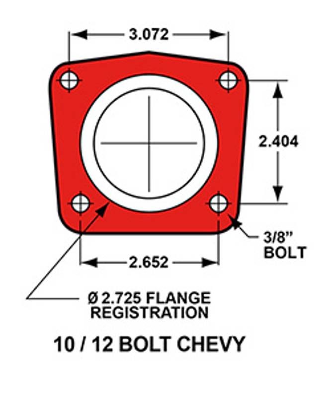 SKIVEBREMSKIT BAK 10/12 BOLT