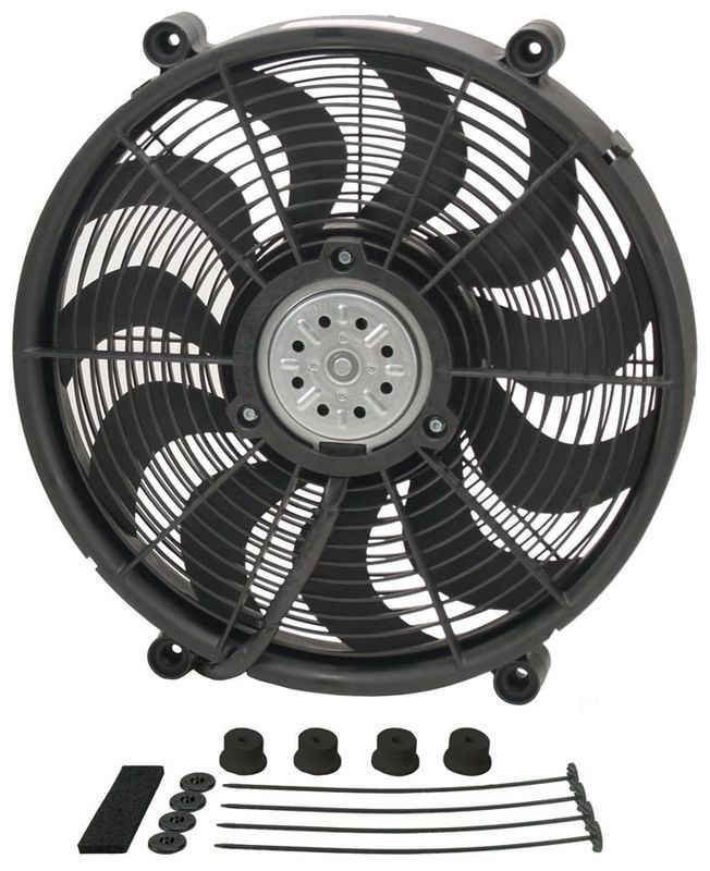 Derale 17'' VIFTE HIGH PERF Reversible 2400cfm